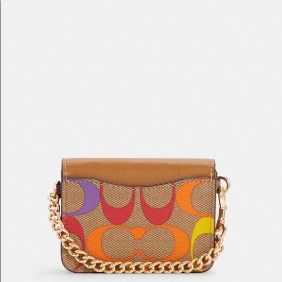 Coach Pride Poppy Crossbody in Rainbow Signature - Picture 7 of 10